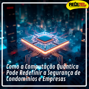 Chip de um computador quântico